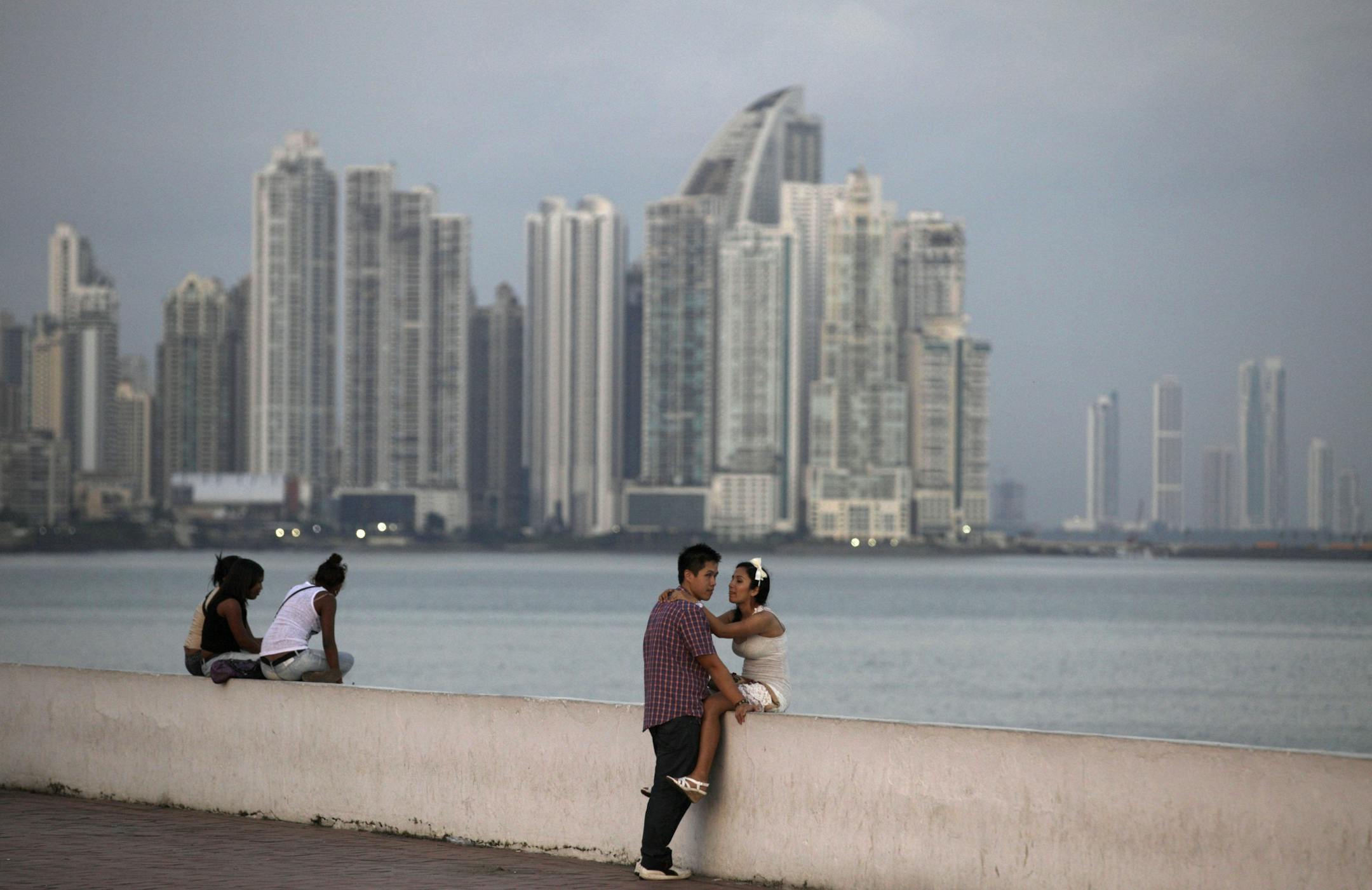 Waterfront site in Panama City.