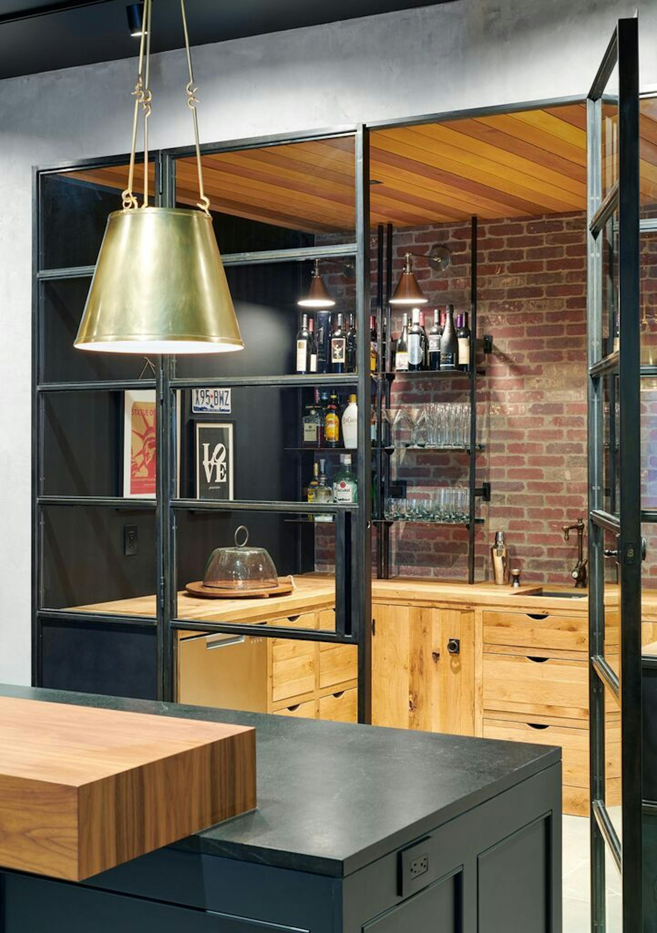 The bar.
