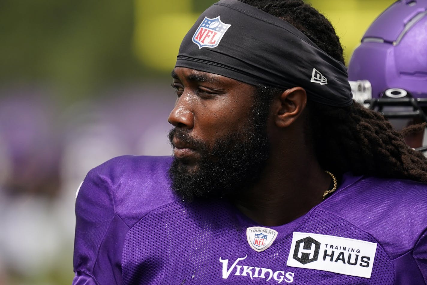 Vikings running back Dalvin Cook (33) watched during training camp Wednesday. ] ANTHONY SOUFFLE • anthony.souffle@startribune.com