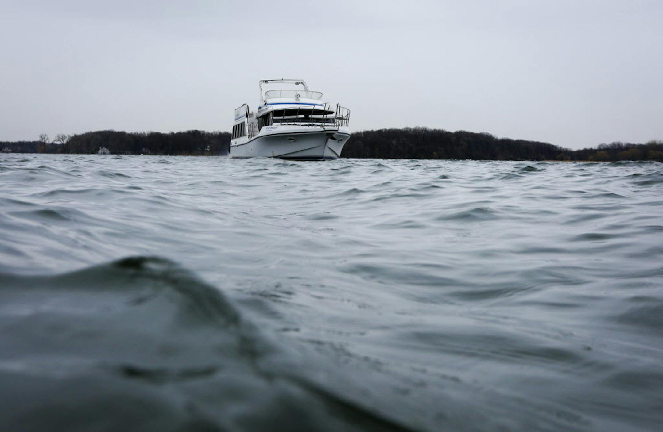 Last year's ice-out at Lake Minnetonka was April 24, nearly three weeks later than this year's date, declared Sunday (April 5).