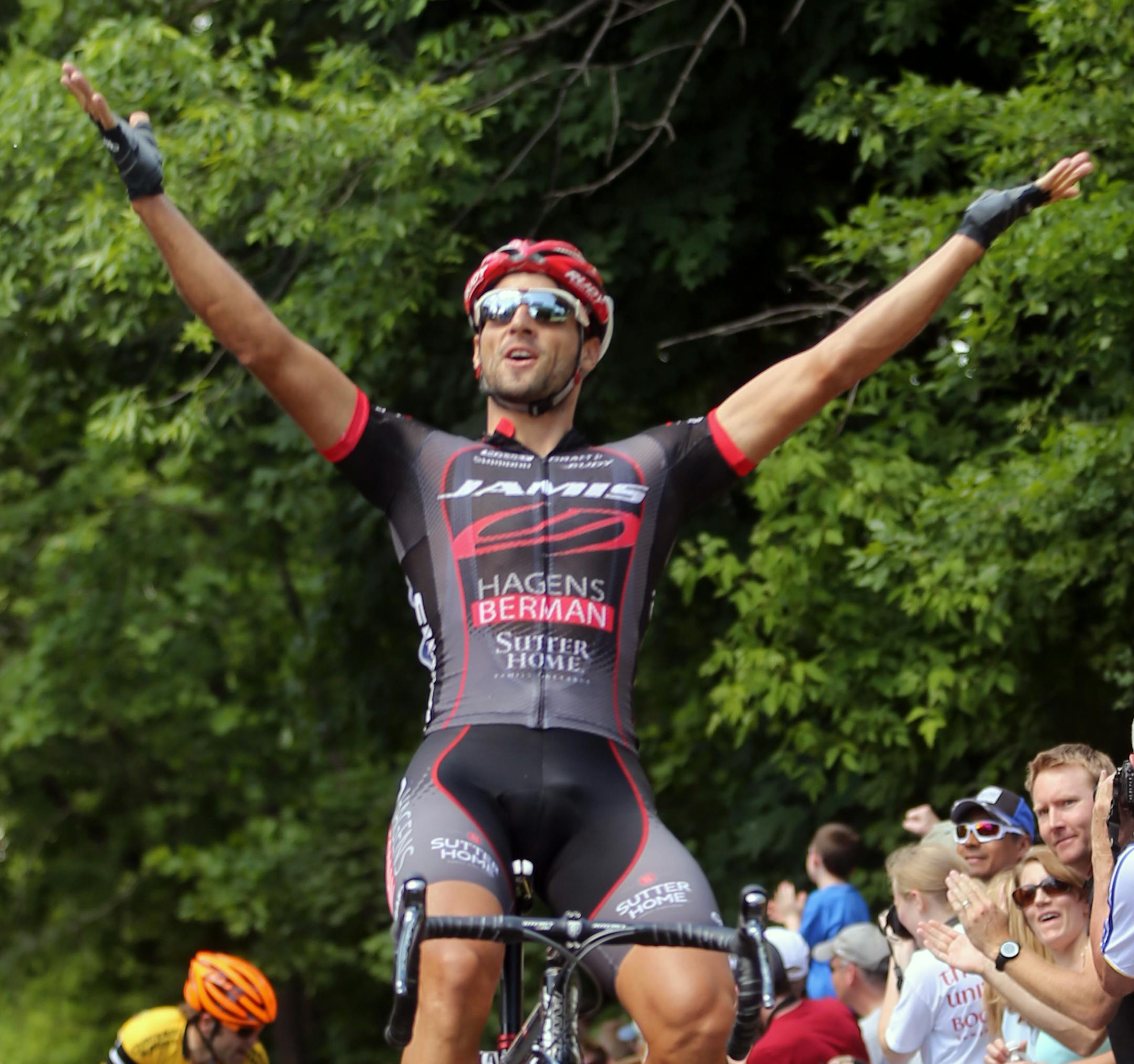 At the Stillwater Criterium of the Nature Valley Grand Prix Bicycle Race, Juan Jose Haedo won the stage. ] richard tsong-taatarii@startribune.com