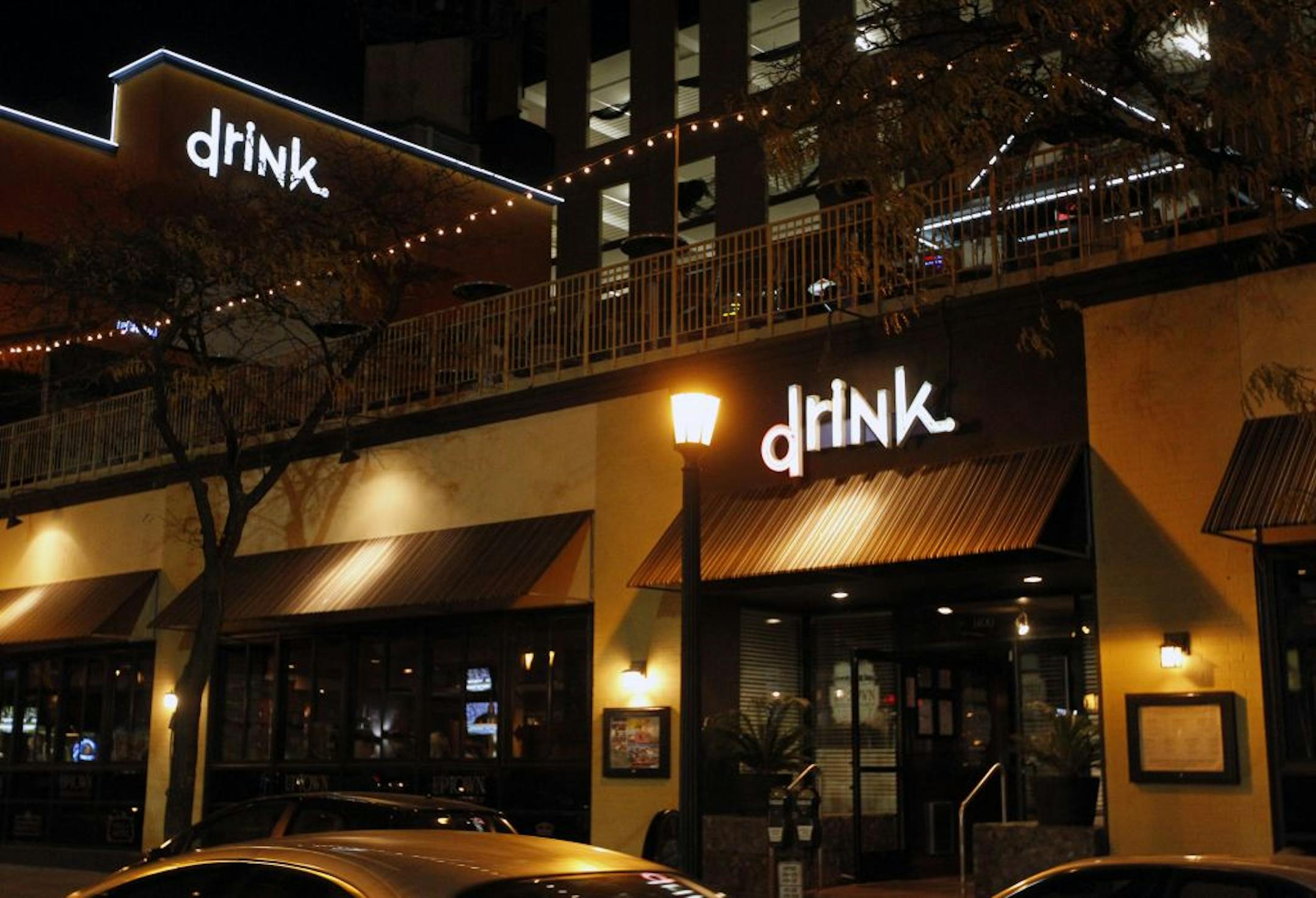 Drink, an Uptown Minneapolis restaurant/bar, has filed for bankruptcy, but owner Mike Whitelaw says it will emerge from reorganization and remain in business.