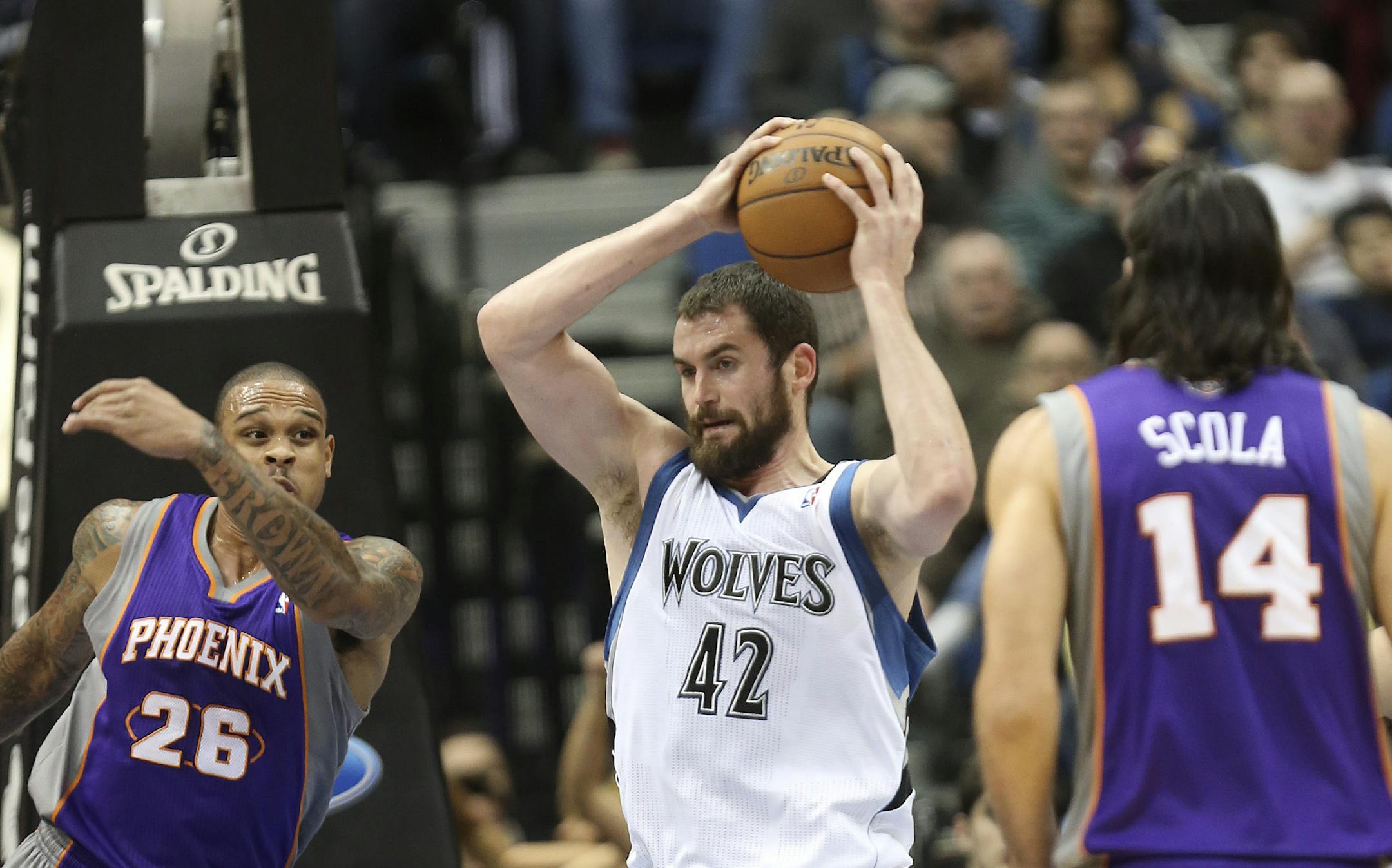Wolves forward Kevin Love ended up playing only 18 games this season in what has turned out to be a “lost season for him.”