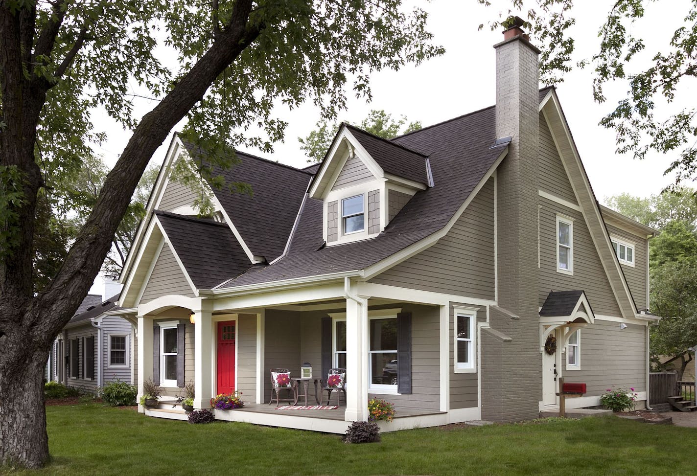 After: Exterior of Steenlage home in St. Louis Park