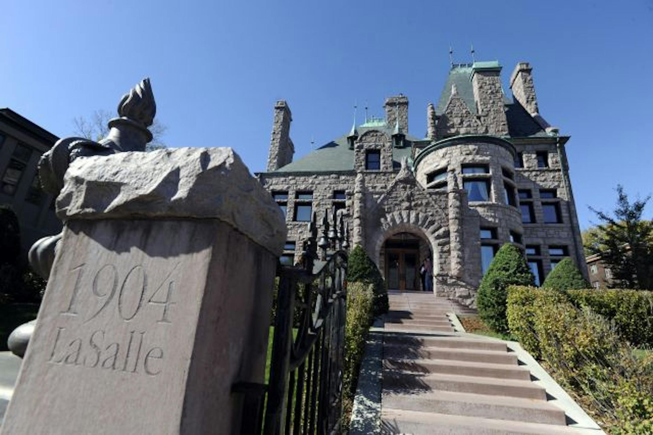 Trevor Cook's scam was run from the Van Dusen mansion in Minneapolis. Ty Schlobohm helped to gather evidence that led to Cook's downfall in the $190 million Ponzi scheme.