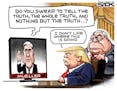 Sack cartoon: Mueller's testimony
