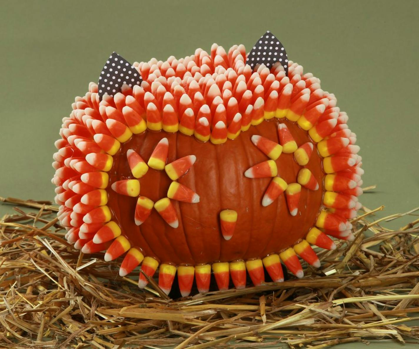 Pumpkin carving is a time-honored tradition, but it�s time consuming, takes a certain bit of skill and it�s only a matter of time before the pumpkin begins to rot. Beyond the knife, there are many ways of dressing up the pumpkin to celebrate the season. Here are a few ideas to get you started. [ TOM WALLACE � twallace@startribune.com _ Assignments #20025647A_ October 9, 2012_ SLUG: pumpkins1018_ EXTRA INFORMATION: Pumpkins made by staff and friends