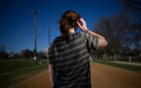 Corey, identified by a nickname at her family’s request, is a transgender high school track and cross-country athlete in southeast Minnesota.