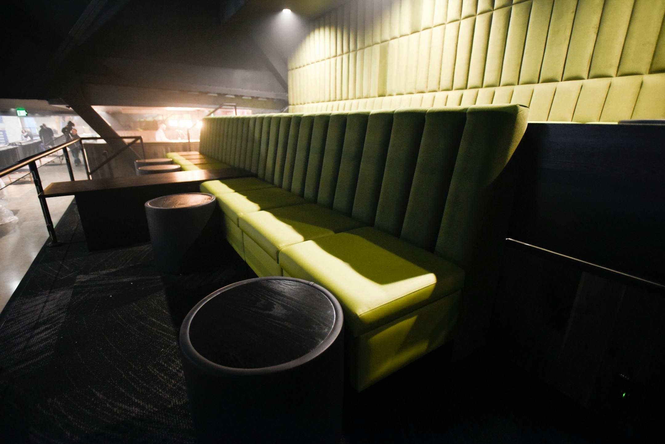 A VIP loung area at the newly reborn Armory.