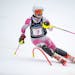 Margaret Blanding from White Bear Lake passed through a gate during her first run in the MSHSL Boys and Girls Alpine Skiing State Meet on Wednesday in