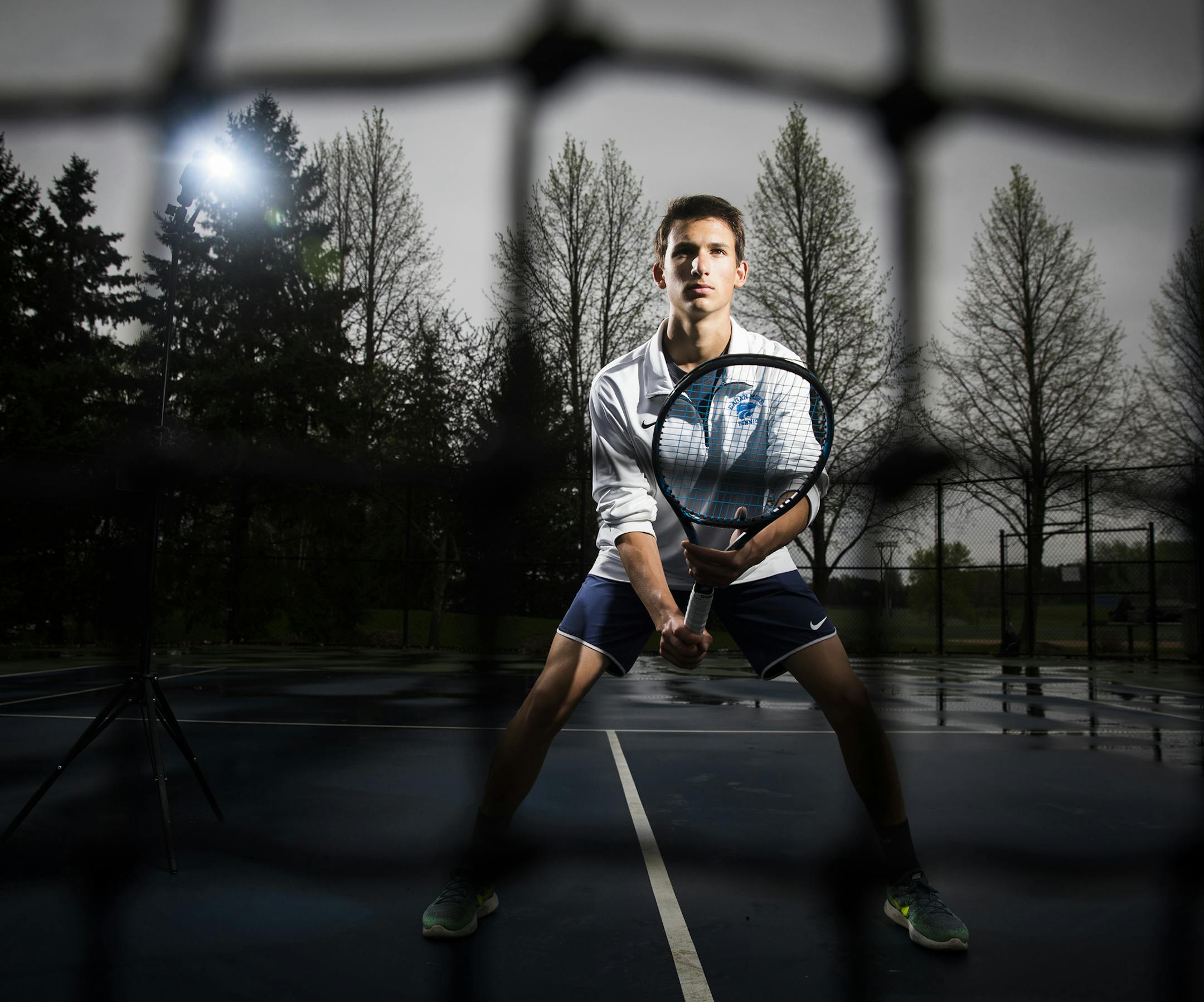 Eagan's Maxim Zagrebelny, photographed last season. Photo: LEILA NAVIDI • leila.navidi@startribune.com