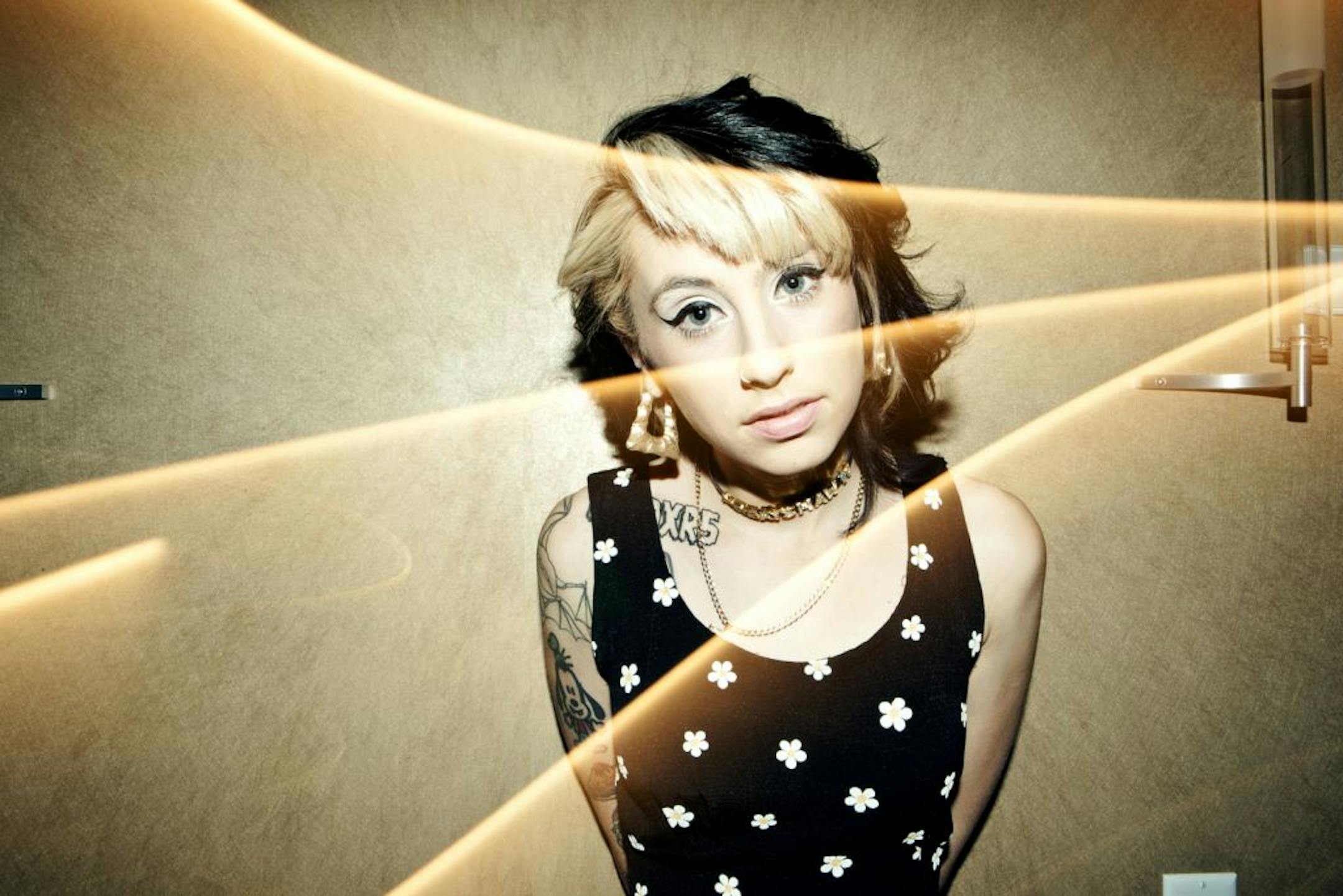 Photo by Jeremy Lozano; Publicity photo of Kreayshawn