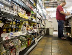 Flavored cigars are for sale at Loon Grocery and Deli in Minneapolis, Minn., Monday, June 8, 2015. The Minneapolis City Council began discussing a pro