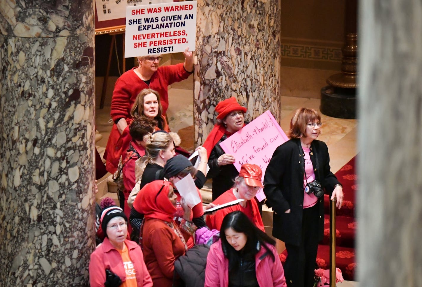 Push to pass the Equal Rights Amendment on International Women's Day at the Capitol.