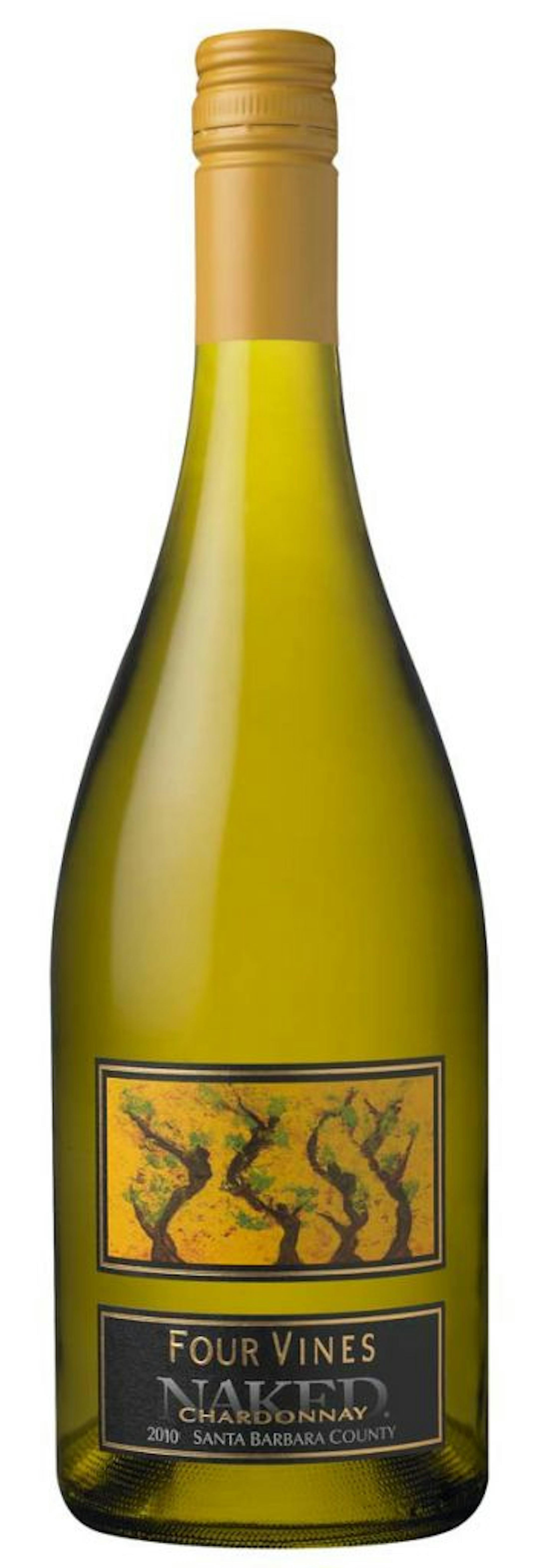Four Vines Naked is among popular unoaked chardonnay labels.