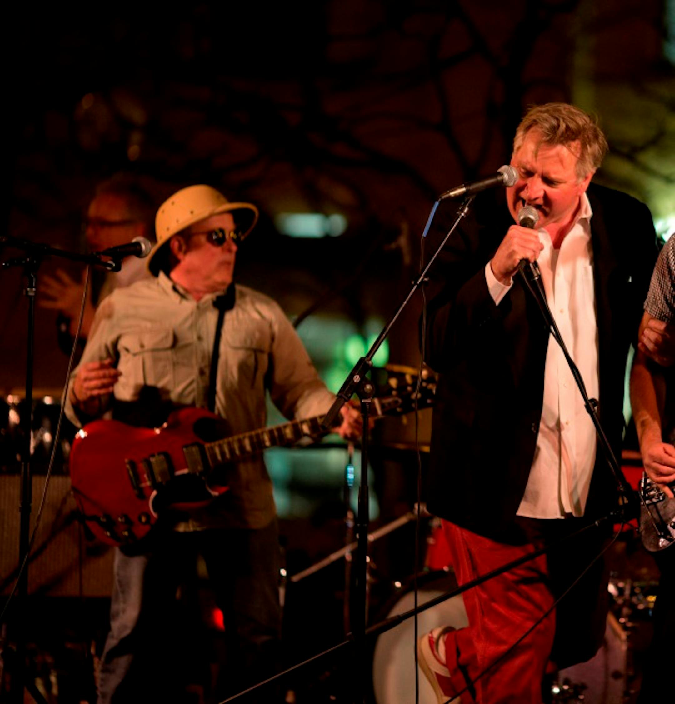 Chris Osgood of Suicide Commandos, left, and Chan Poling of the Suburbs will reunite again with the X-Boys for a KFAI benefit Feb. 7 at the Turf Club. / Star Tribune file photos