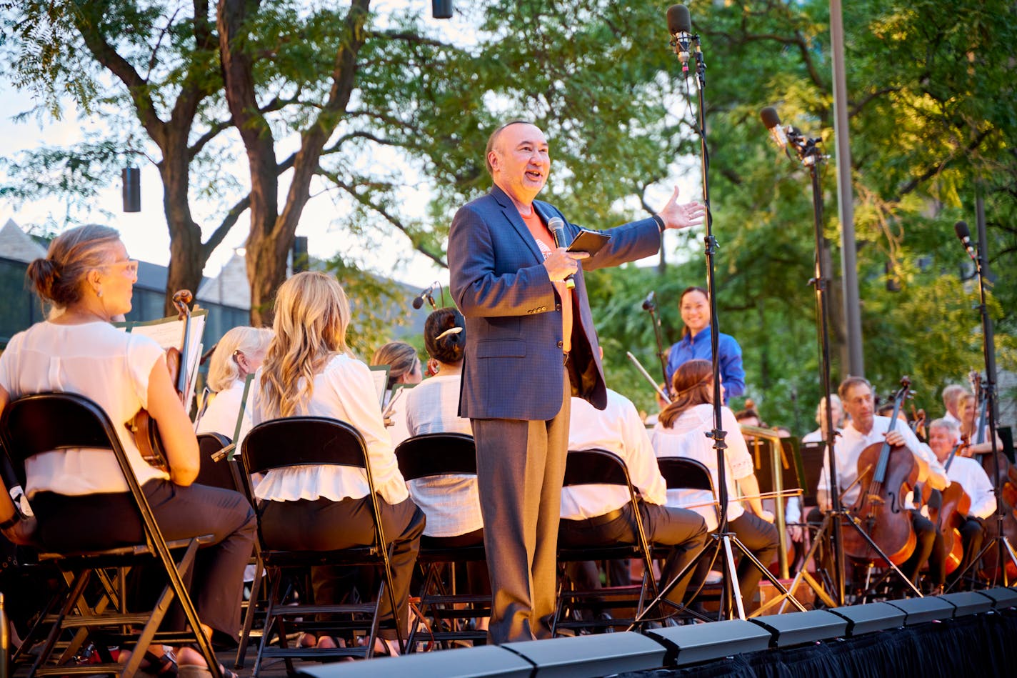 MINNEAPOLIS, MN JULY 16: International Day of Music at Orchestra Hall on July 16, 2022 in Minneapolis, Minnesota. Credit: Tony Nelson