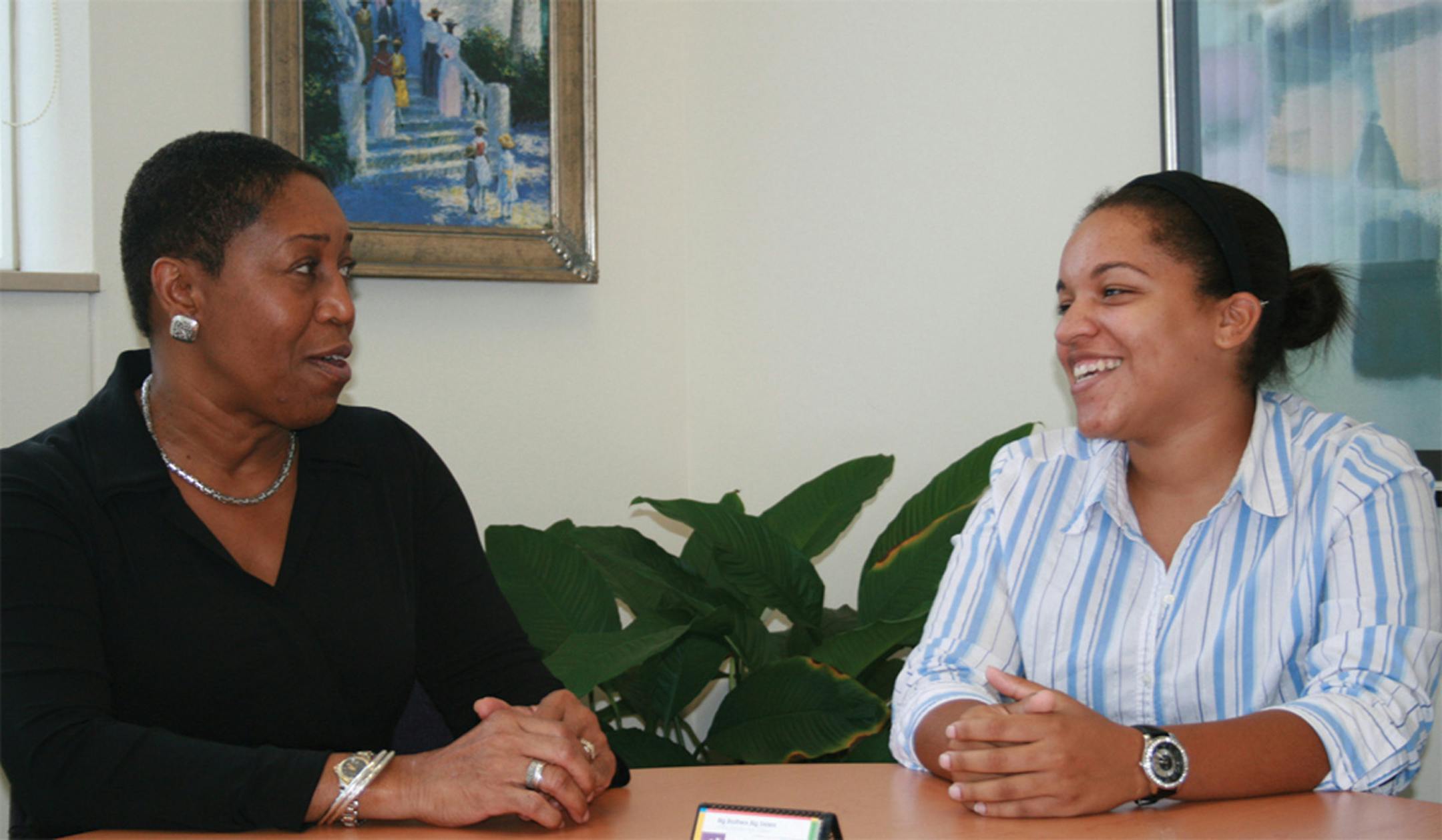 Gloria Lewis and Stephany Osuji