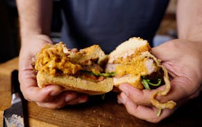 The make-at-home version of Juicy Lucys, available in many Target stores, is a blank canvas for your burger cravings. Provided