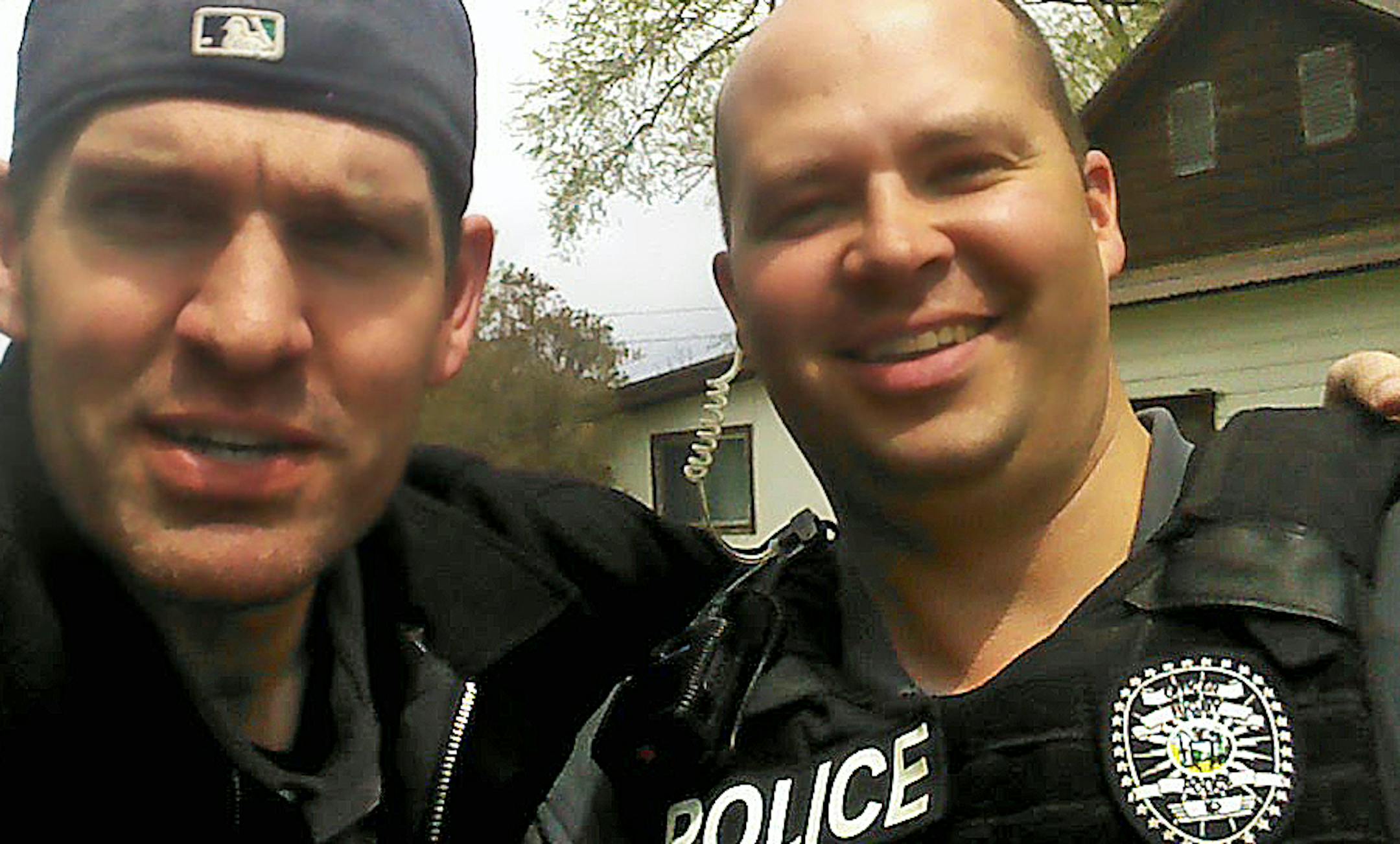 Day 27 with Officer Sam Tower - never met him before, wife's friend's sister's husband. (Rigby, ID)