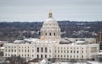 The Minnesota State Capitol as seen from downtown St. Paul. ] GLEN STUBBE &#x2022; glen.stubbe@startribune.com Monday, December 3, 2018 EDS, available
