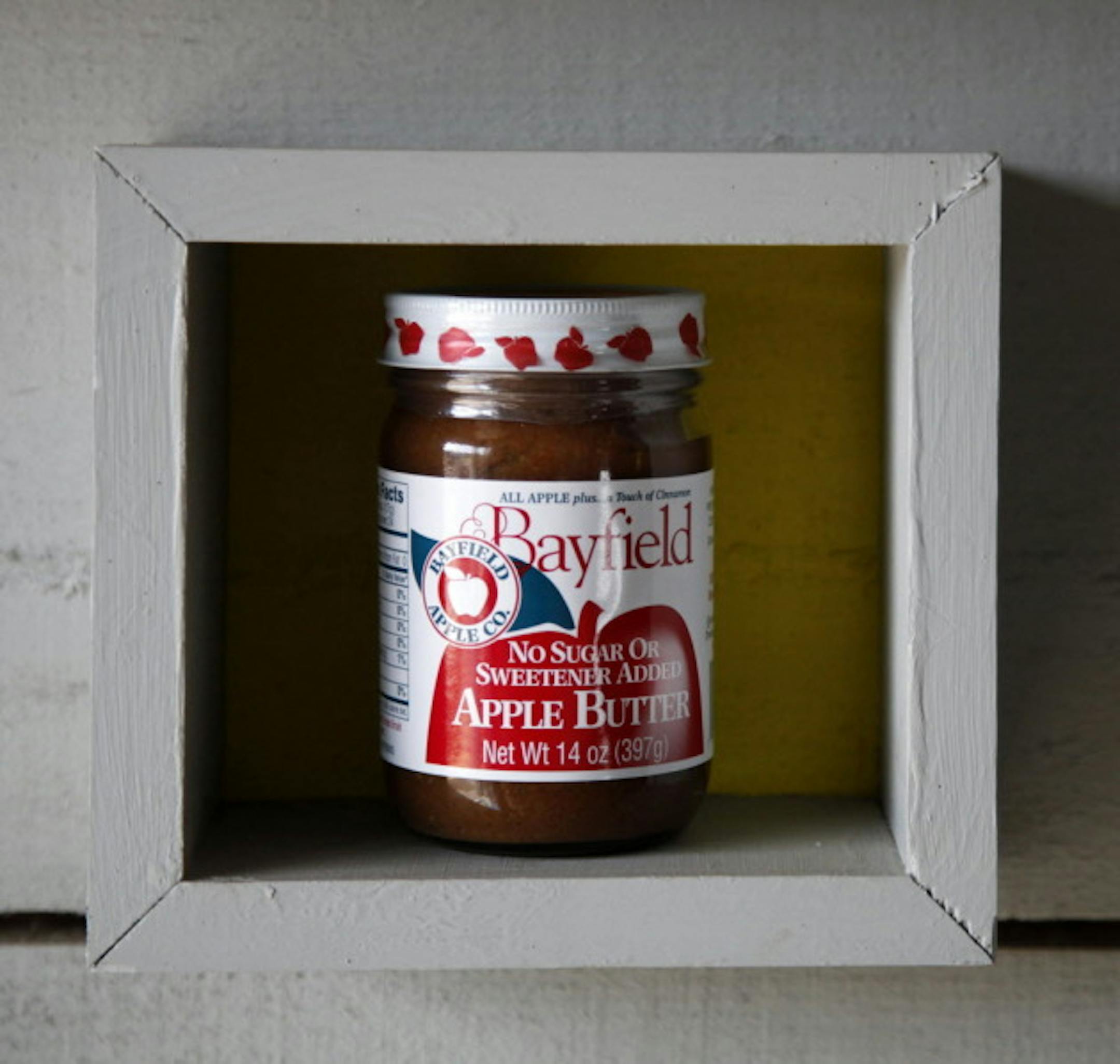 Bayfield apple butter. Staff photo by Tom Wallace.
