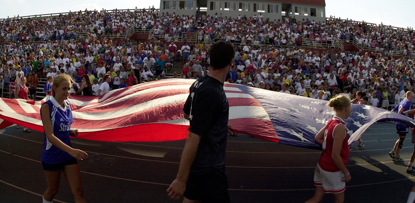 The opening ceremonies in 2014.