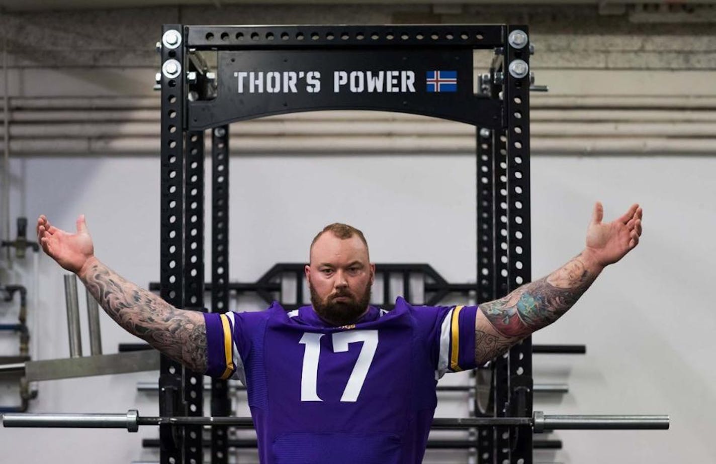 "Game of Thrones" star Thor Bjornsson will sound the gjallarhorn and lead fans in the Skol chant Sunday as the Vikings take on the Packers at U.S. Bank Stadium.