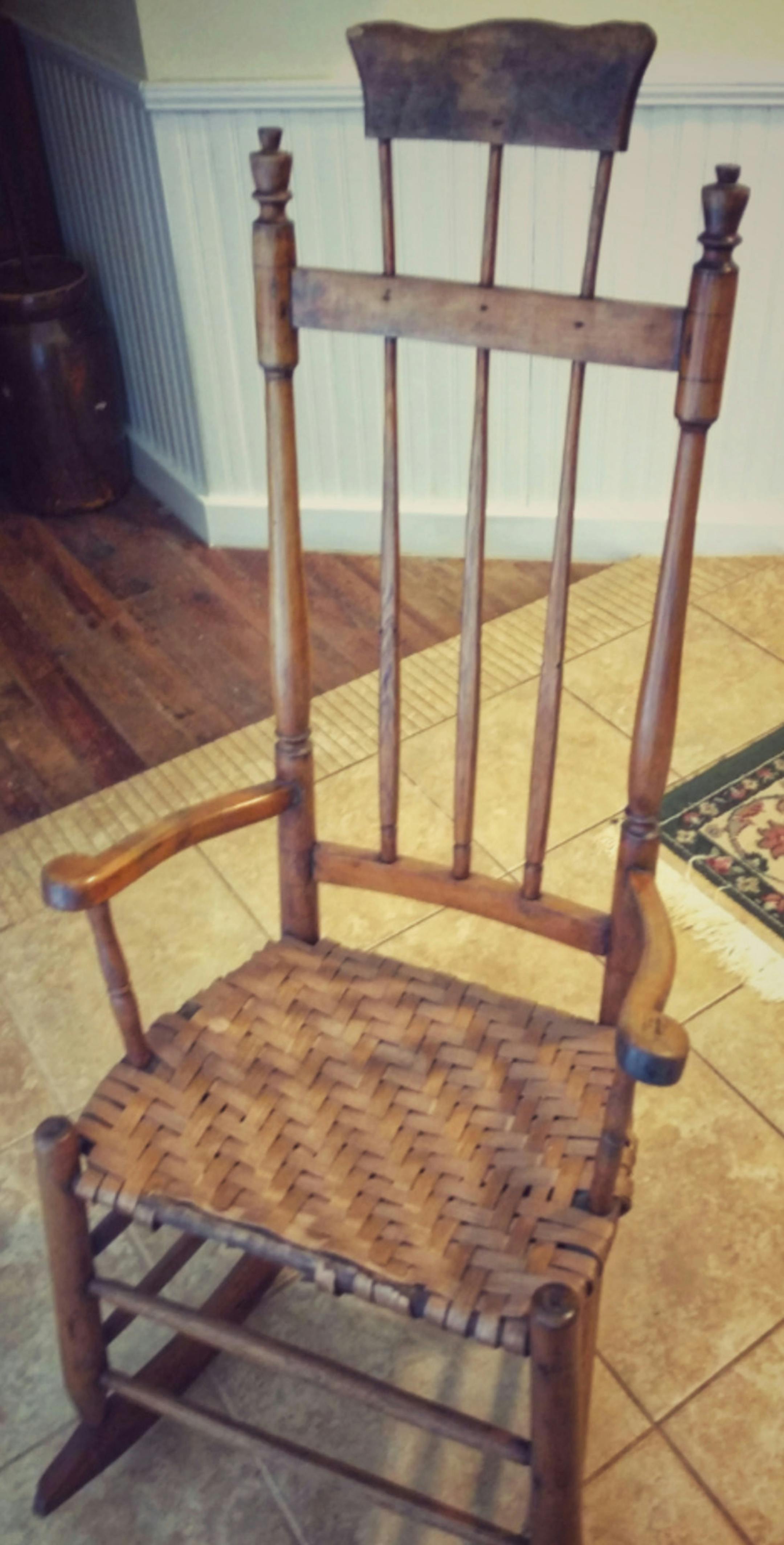 Rocking chairs are nostalgic and this one has some style. (Handout/TNS)