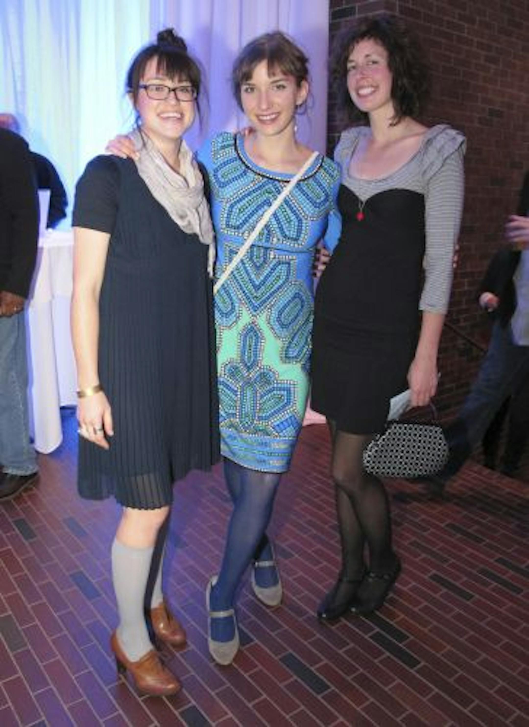 Sarah Wallis, Molly Nelson and Margit Ahmann.