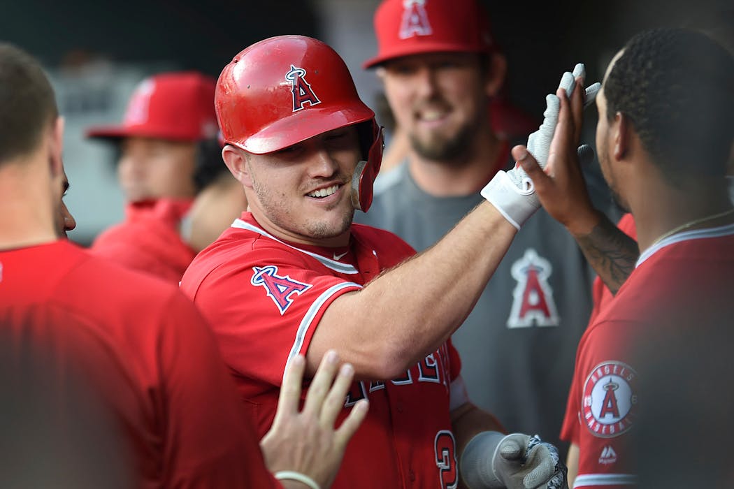 Los Angeles' Mike Trout