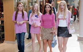 2004's "Mean Girls" featured, from left, Lindsay Lohan, Amanda Seyfried, Lacey Chabert and Rachel McAdams.