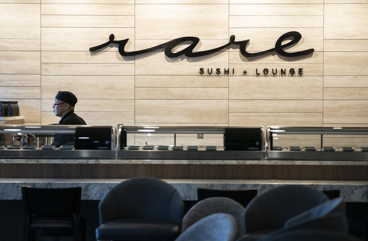 The sushi restaurant Rare at the entrance to the new Lifetime Fitness at Southdale Center in Edina, Minn., on Monday, December 2, 2019. ] RENEE JONES SCHNEIDER &#xa5; renee.jones@startribune.com