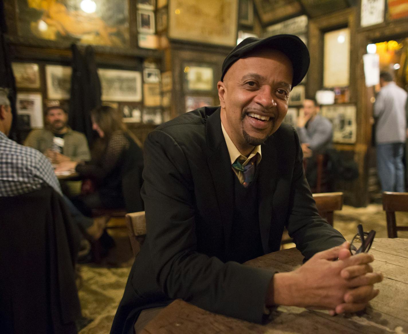 James McBride, winner of the National Book Award for Fiction, in New York, Nov. 22, 2013. The award for McBride's novel, "The Good Lord Bird," has elevated the author to a level of literary celebrity that he has yet to enjoy throughout a long career in writing. (Fred R. Conrad/The New York Times) ORG XMIT: XNYT10