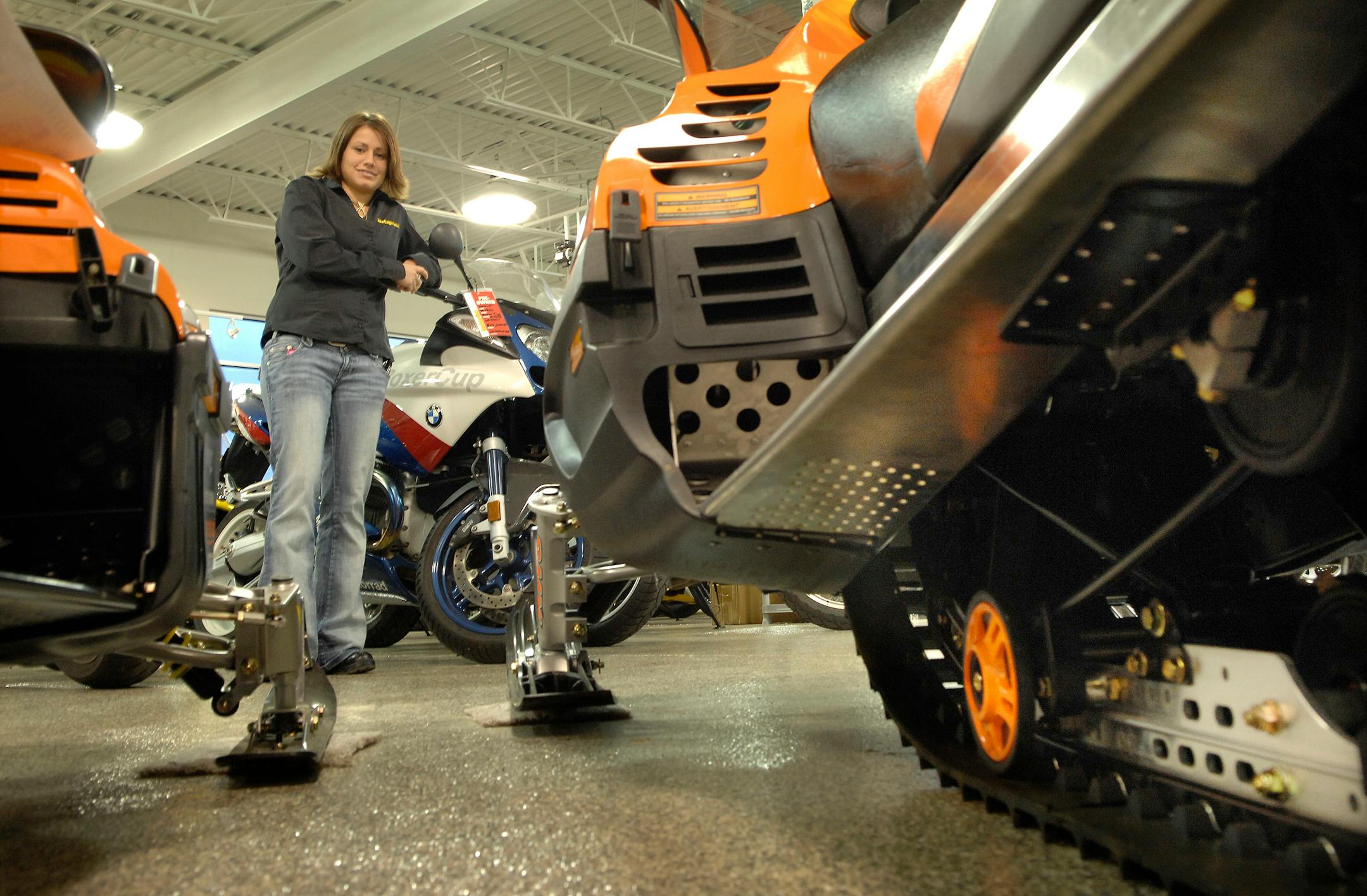 Tina Sommer, business manager at Motoprimo South in Lakeville, said Arctic Cat has "been a little behind the technology."