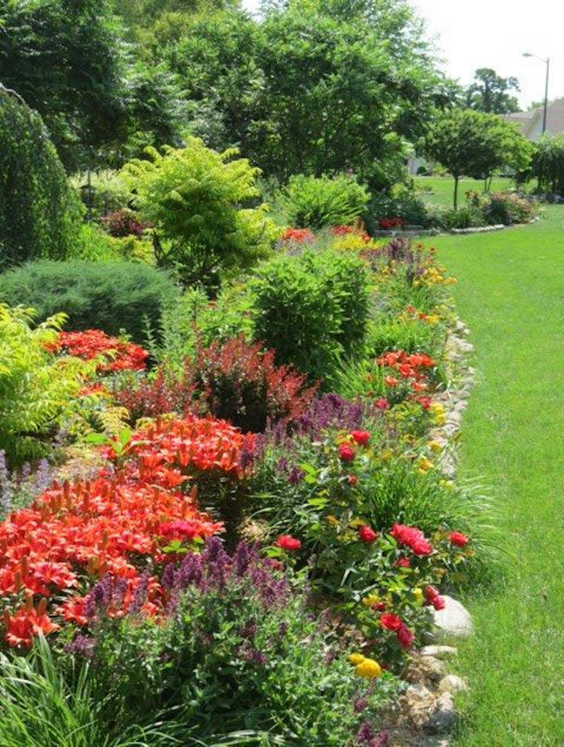 provided photo Gardens tended by Nancy and Dan Engebretson, Elysian