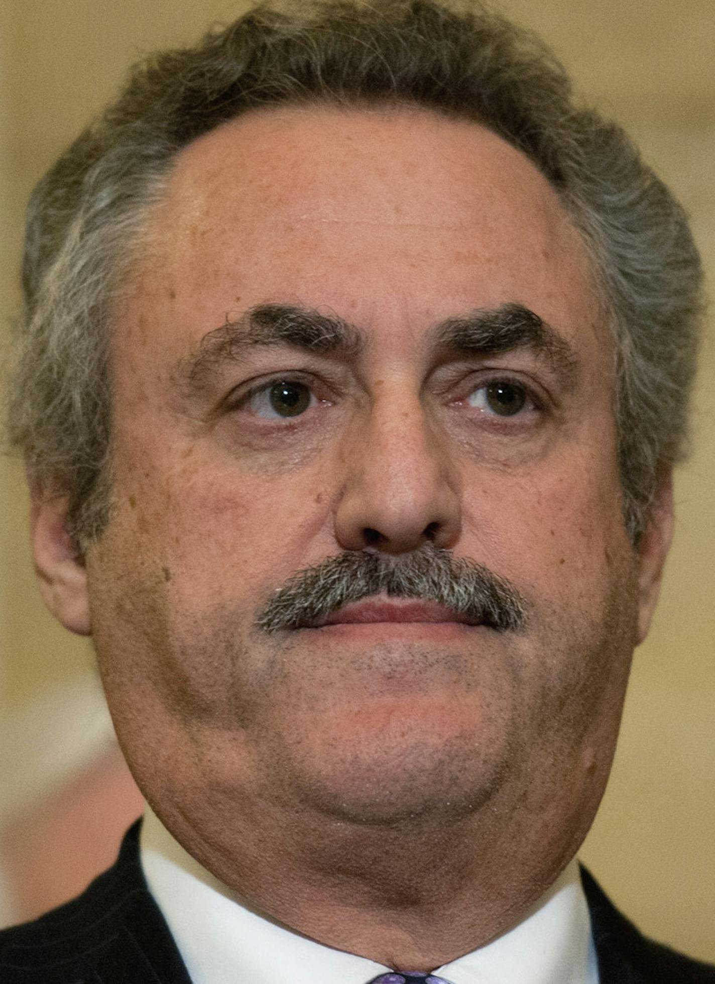 Minnesota Governor Mark Dayton Met today with Vikings owner Zygi Wilf at the Capitol to try to reach a stadium agreement. ] GLEN STUBBE * gstubbe@startribune.com