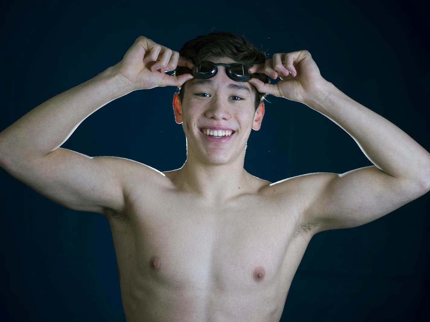 Hayden Zheng of St. Louis Park, Star Tribune Metro Boys' Swimmer of the Year. Photo: RICHARD TSONG-TAATARII ¥ richard.tsong-taatarii@startribune.com