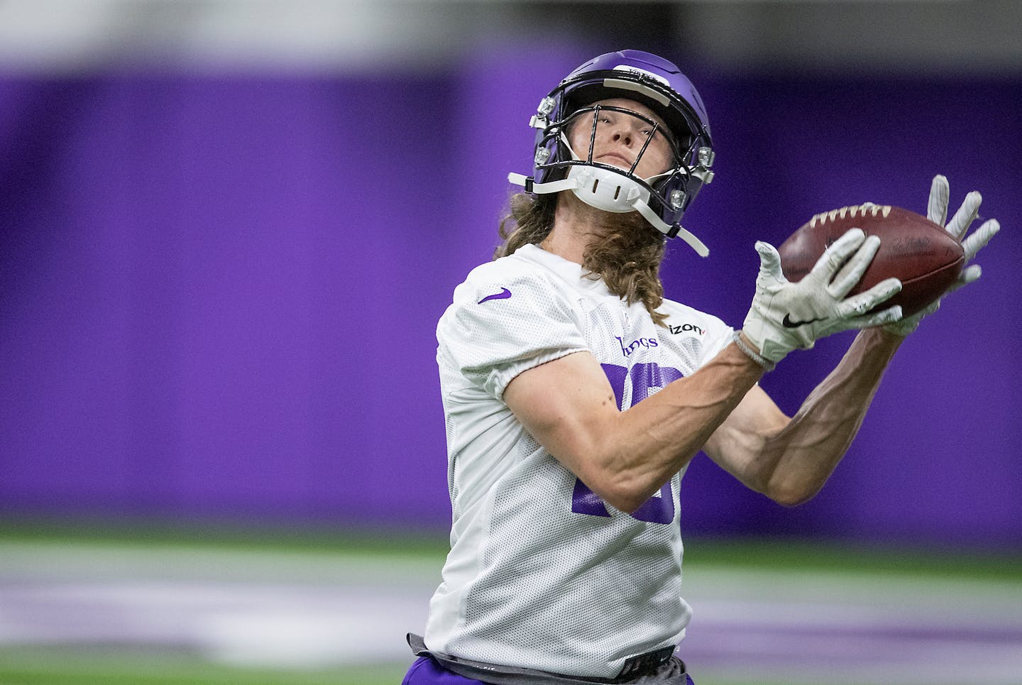 Jordan Taylor, who cut his teeth in passing drills in Denver with Peyton Manning, has a chance at a larger role with the Vikings.