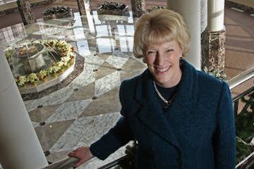 Carlson CEO Trudy Rautio was photographed at the Carlson Towers in Minnetonka on 12/14/12.