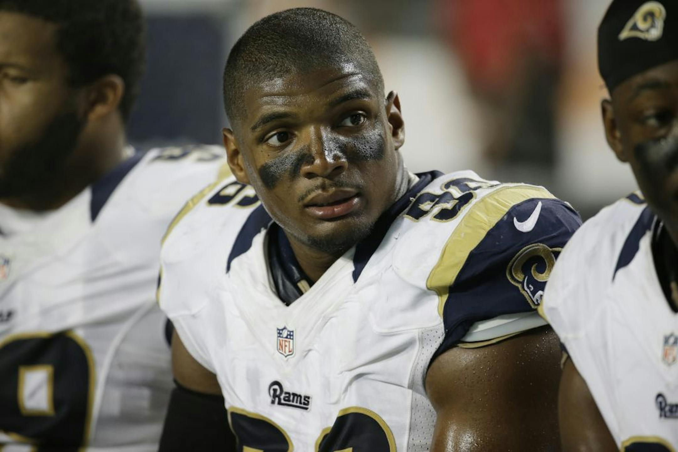 Defensive end Michael Sam