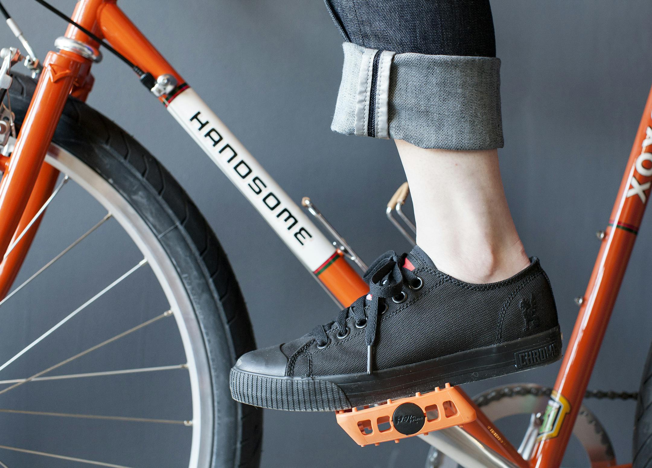 Bicycle fashion shoot at Handsome Cycles in Minneapolis April 20, 2013. (Courtney Perry/Special to the Star Tribune)