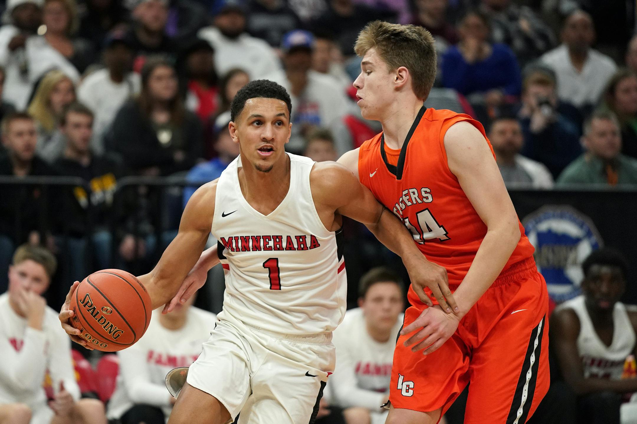 Minnehaha Academy's Jalen Suggs is regarded as the best dual-sport athlete in the country for the Class of 2020. He has shown why on the basketball court and football field.