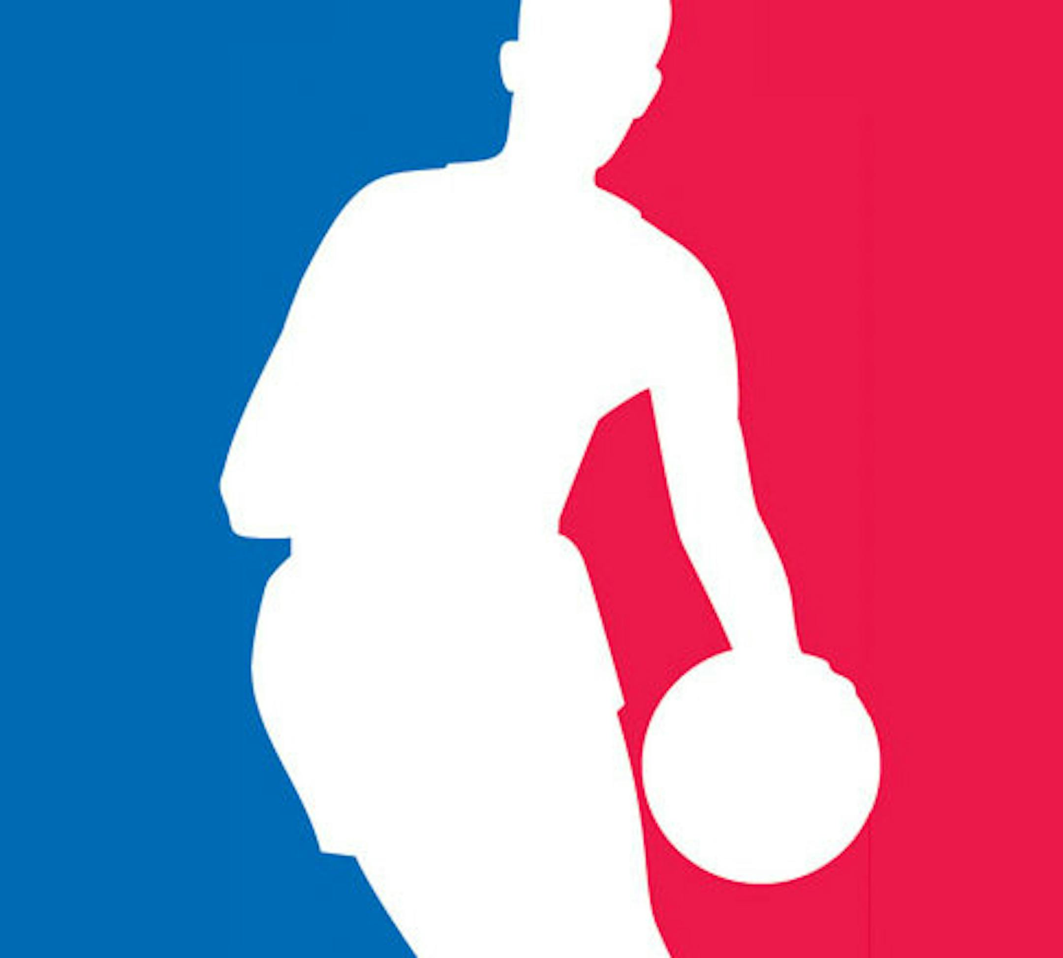 NBA solid block logo