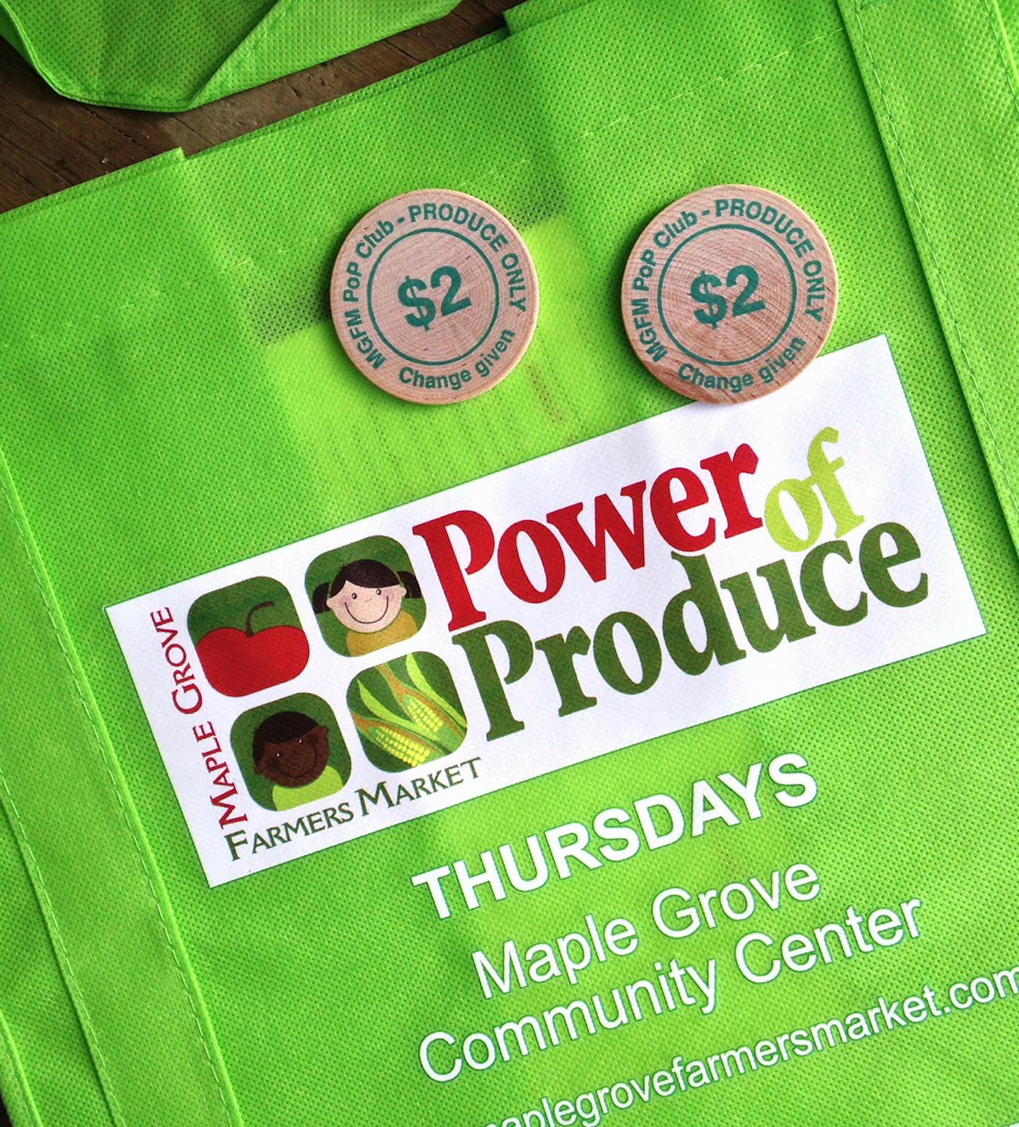 Maple Grove Community Center&#x2019;s Power of Produce program.