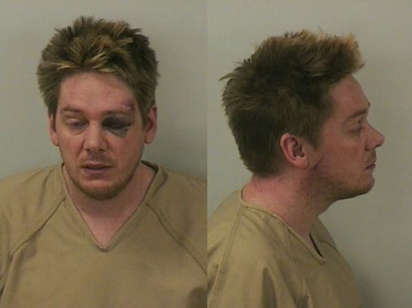 Gerret Parks' booking photo when he was arrested in Polk County, Wis., over the weekend.