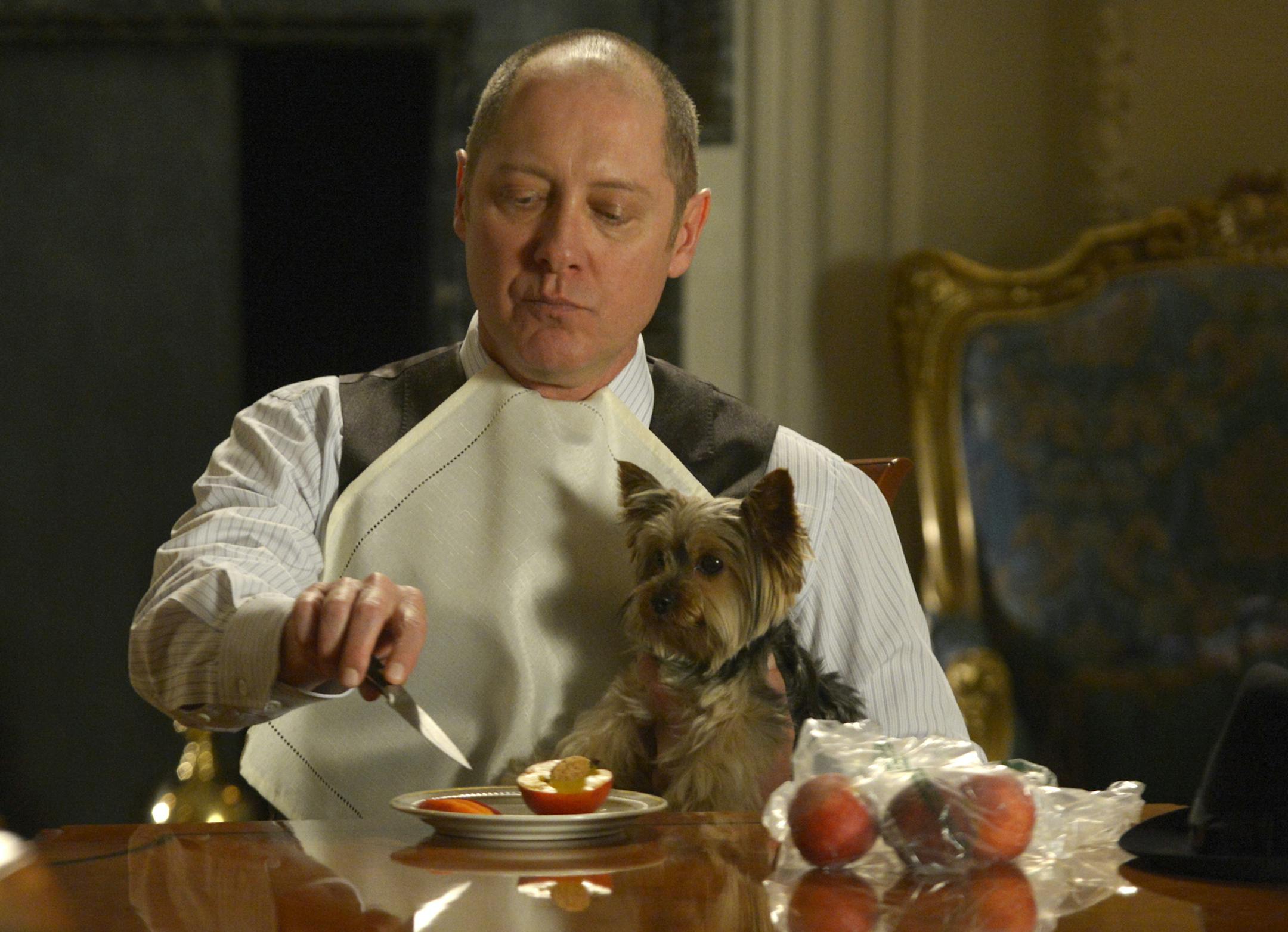 THE BLACKLIST -- "Berlin Conclusion" Episode 121 -- Pictured: James Spader as Raymond Reddington -- (Photo by: Virginia Sherwood/NBC) ORG XMIT: Season:1