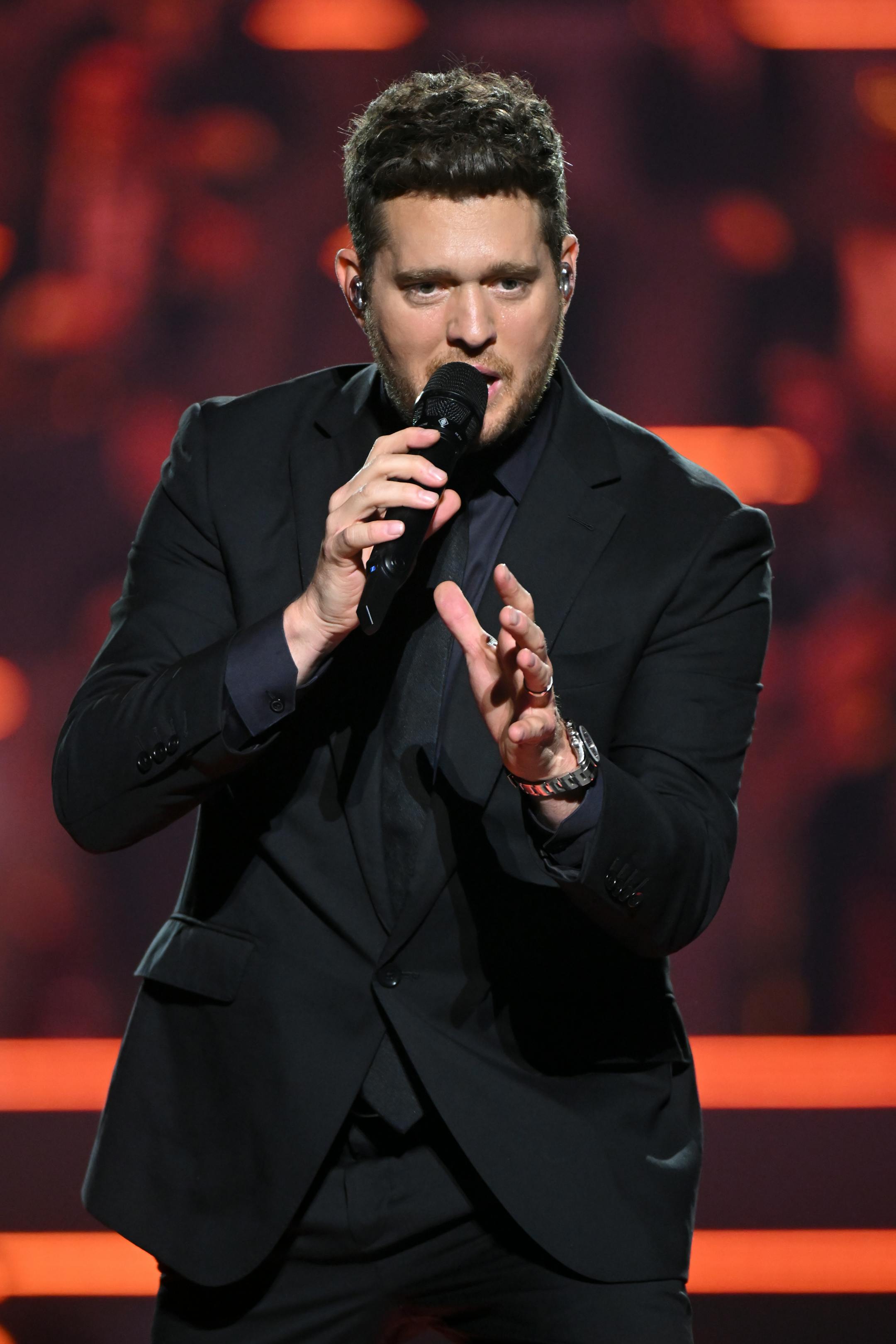 Michael Buble performs Wednesday, Sept. 7, 2022 at Xcel Energy Center in St. Paul, Minn.