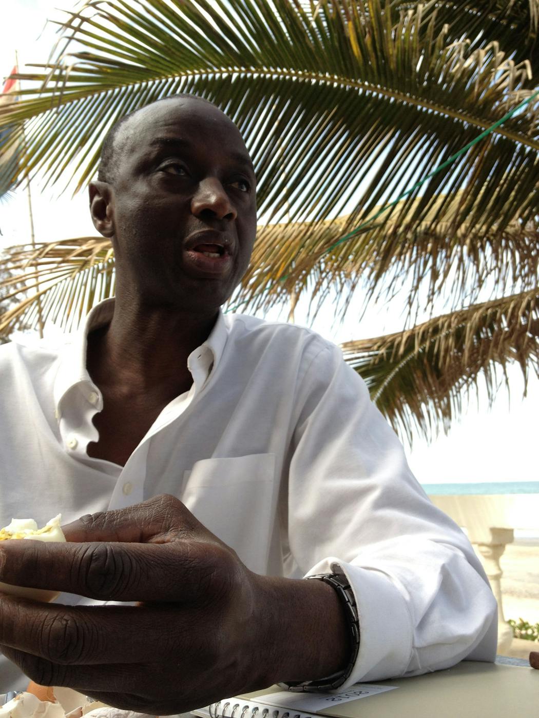 Lamin M. Dibba in the Gambia.