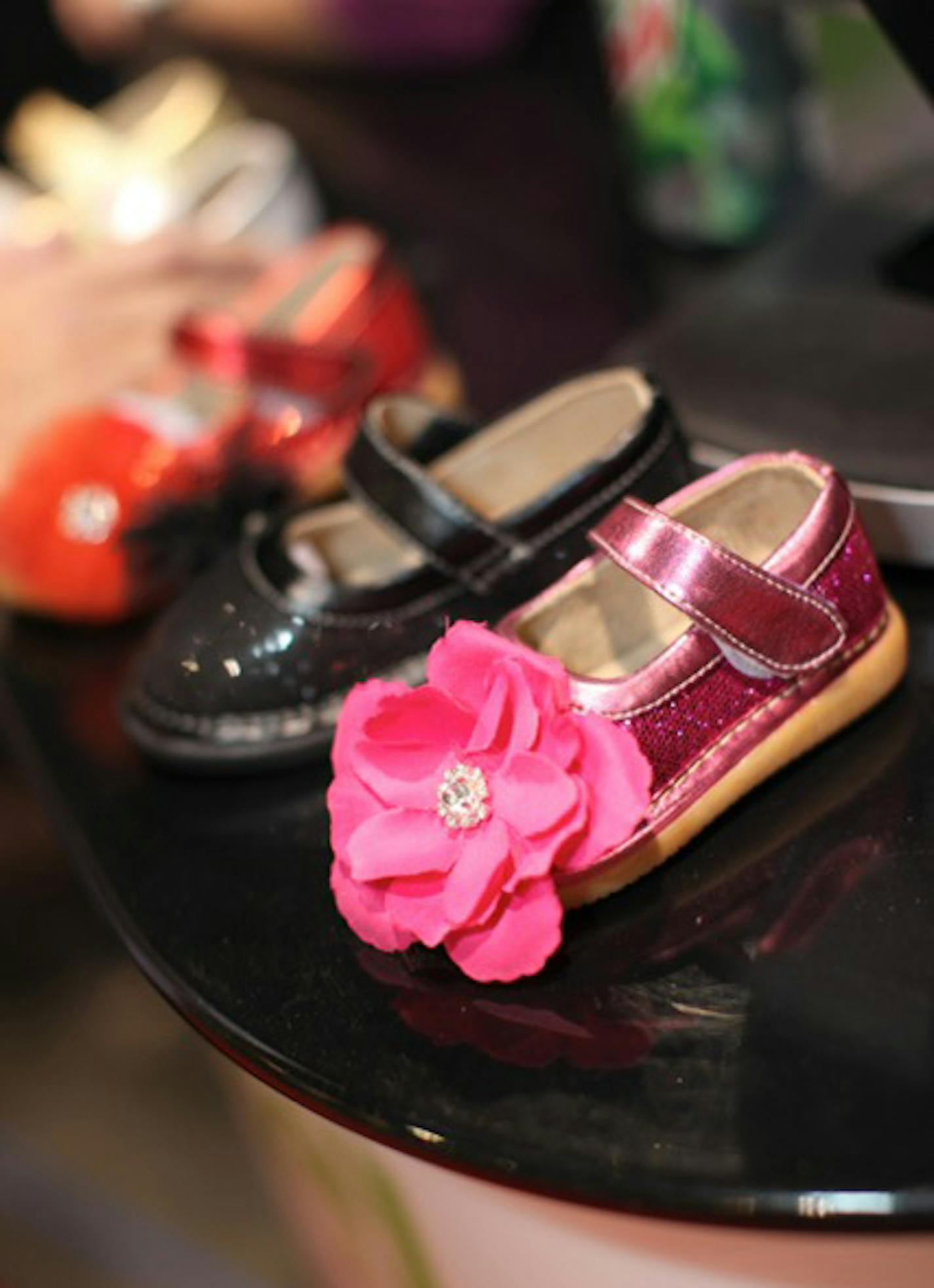 Baby shoes will be available at the Holiday Boutique. Provided photo